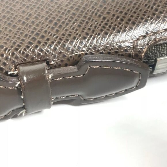 Louis Vuitton Brown Clutch Wristlet - Picture 13 of 14